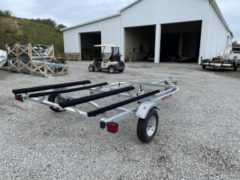 New 2026 Load Rite Double Jet Ski GALVANIZED Trailer w/ Swing up Jack