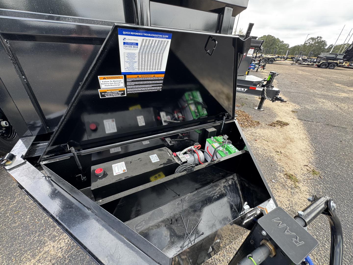 New 2026 Load Trail 83"x16' 16K Dump Trailer