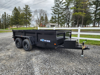 New 2026 BWISE DT10 72x12 10K Tandem Axle Dump Trailer
