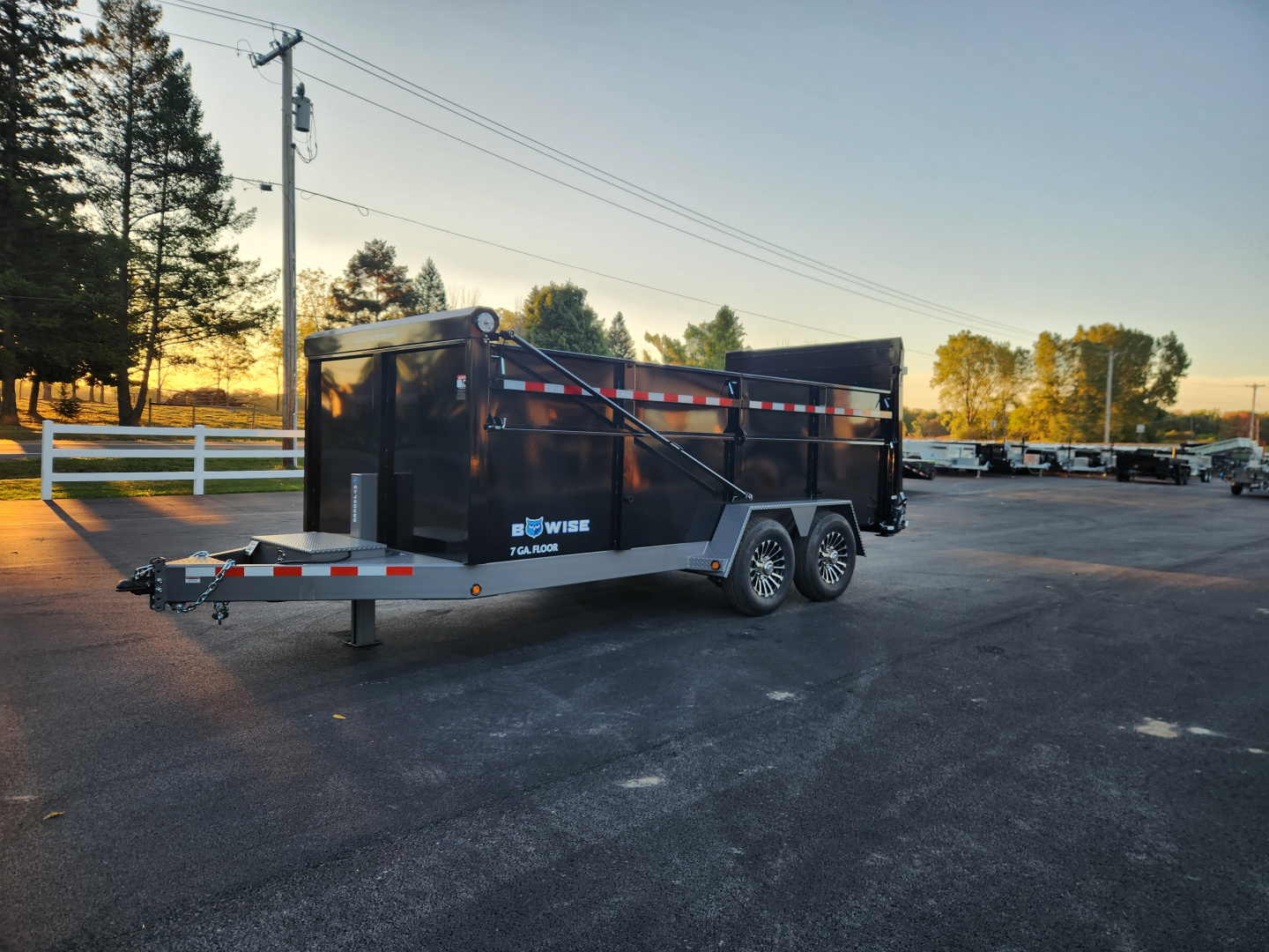 New 2026 BWISE DU15 82x16 15K Ultimate Dump Trailer