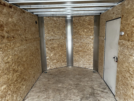 New NEW 2026 Bighorn R&M 7x16 + 2’V SUPERIOR QUALITY Rear Ramp Enclosed Cargo Trailer