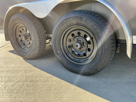 New NEW 2026 Bighorn R&M 7x16 + 2’V SUPERIOR QUALITY Rear Ramp Enclosed Cargo Trailer