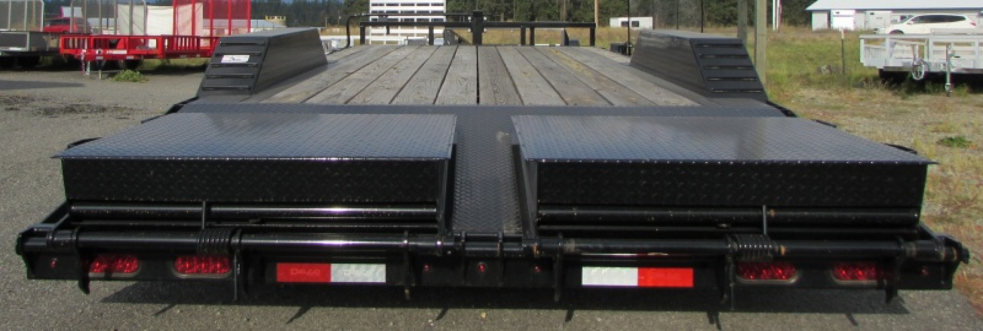 New 2025 Delco Trailers C722A72ESMK 102x22 Equipment Trailer
