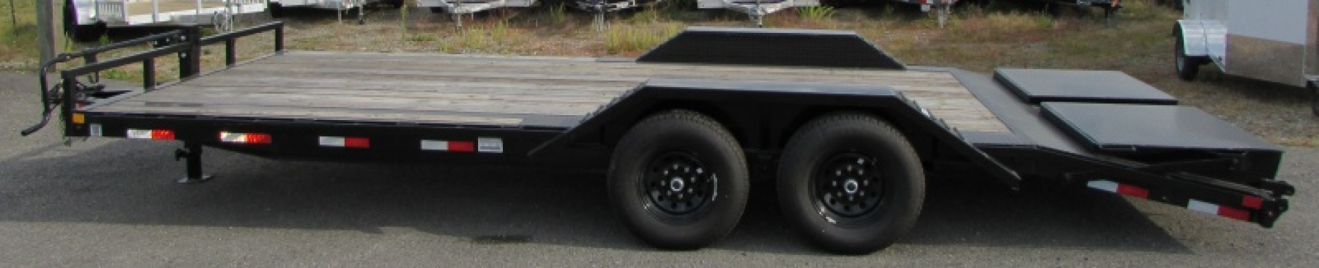 New 2025 Delco Trailers C722A72ESMK 102x22 Equipment Trailer