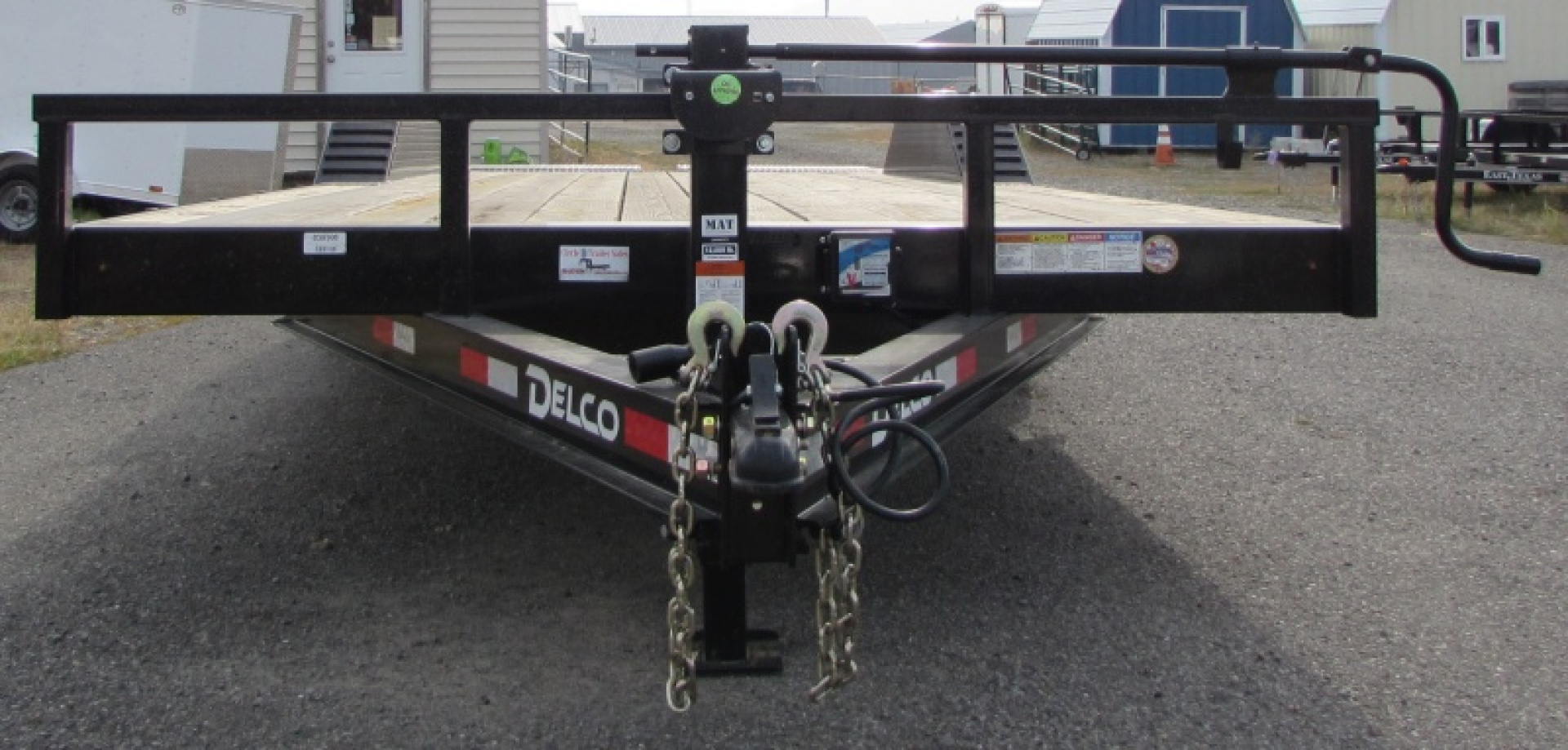 New 2025 Delco Trailers C722A72ESMK 102x22 Equipment Trailer