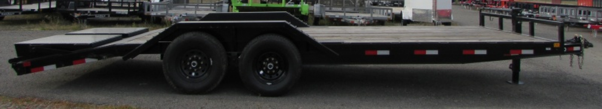 New 2025 Delco Trailers C722A72ESMK 102x22 Equipment Trailer