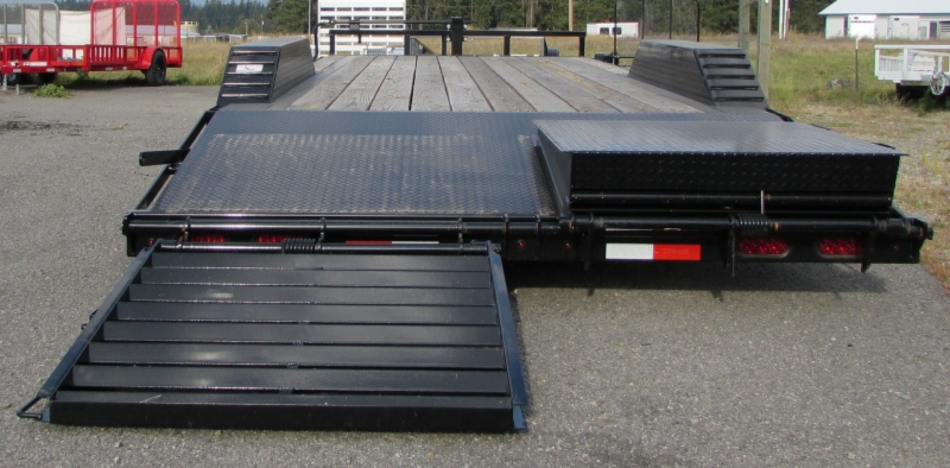 New 2025 Delco Trailers C722A72ESMK 102x22 Equipment Trailer