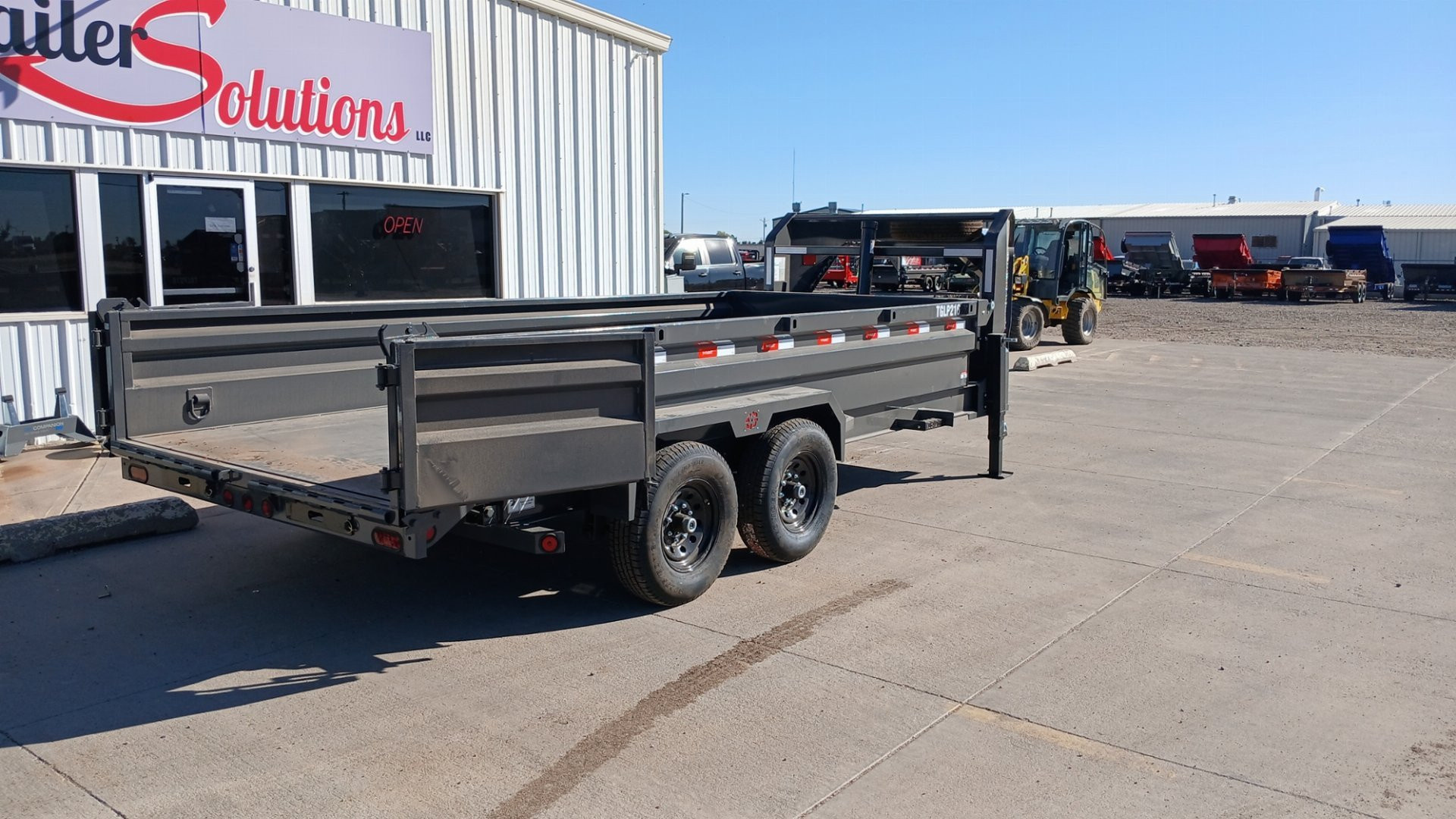 New 2025 Buckshot MFG TGLP216 Dump Trailer