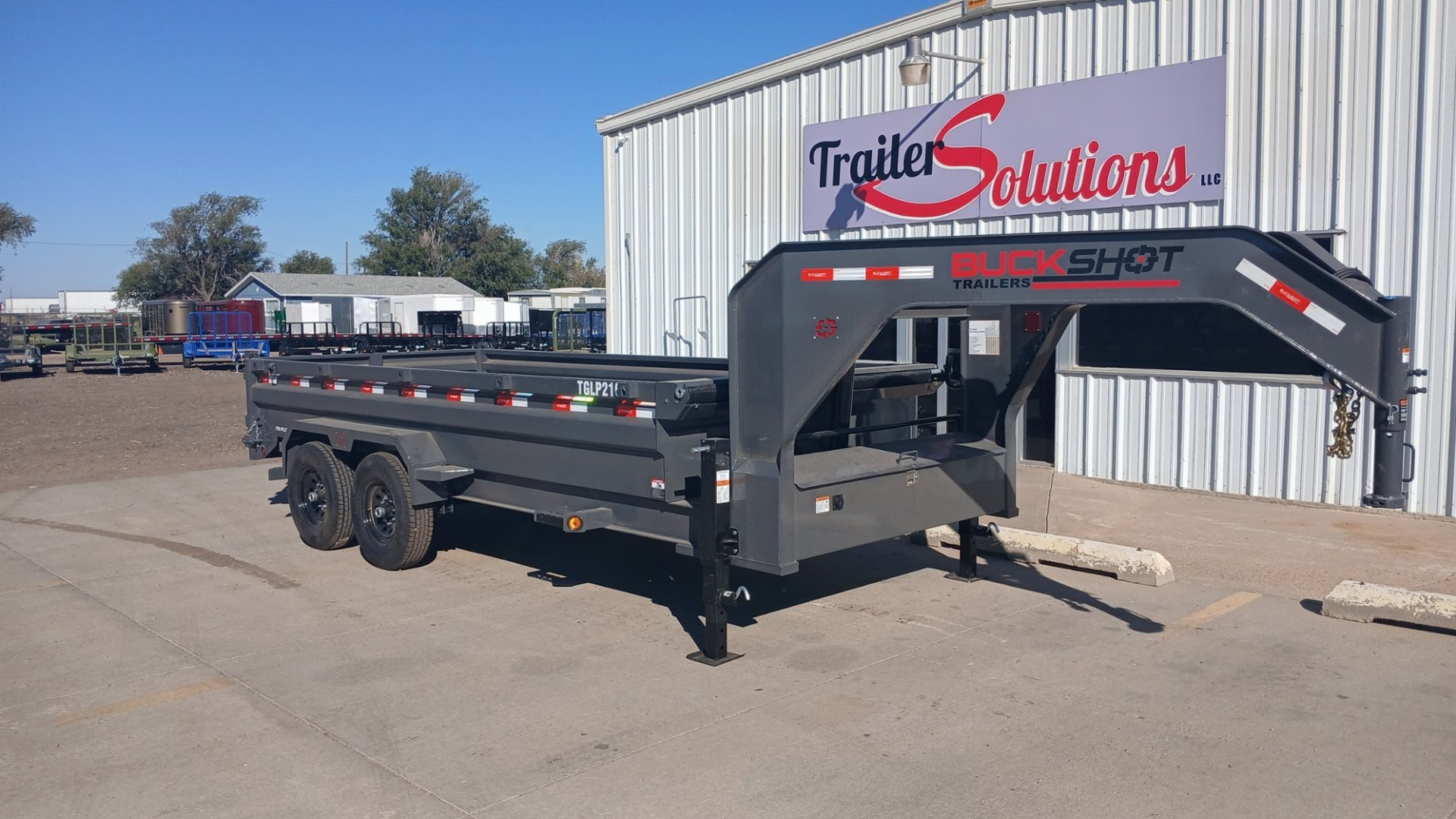 New 2025 Buckshot MFG TGLP216 Dump Trailer