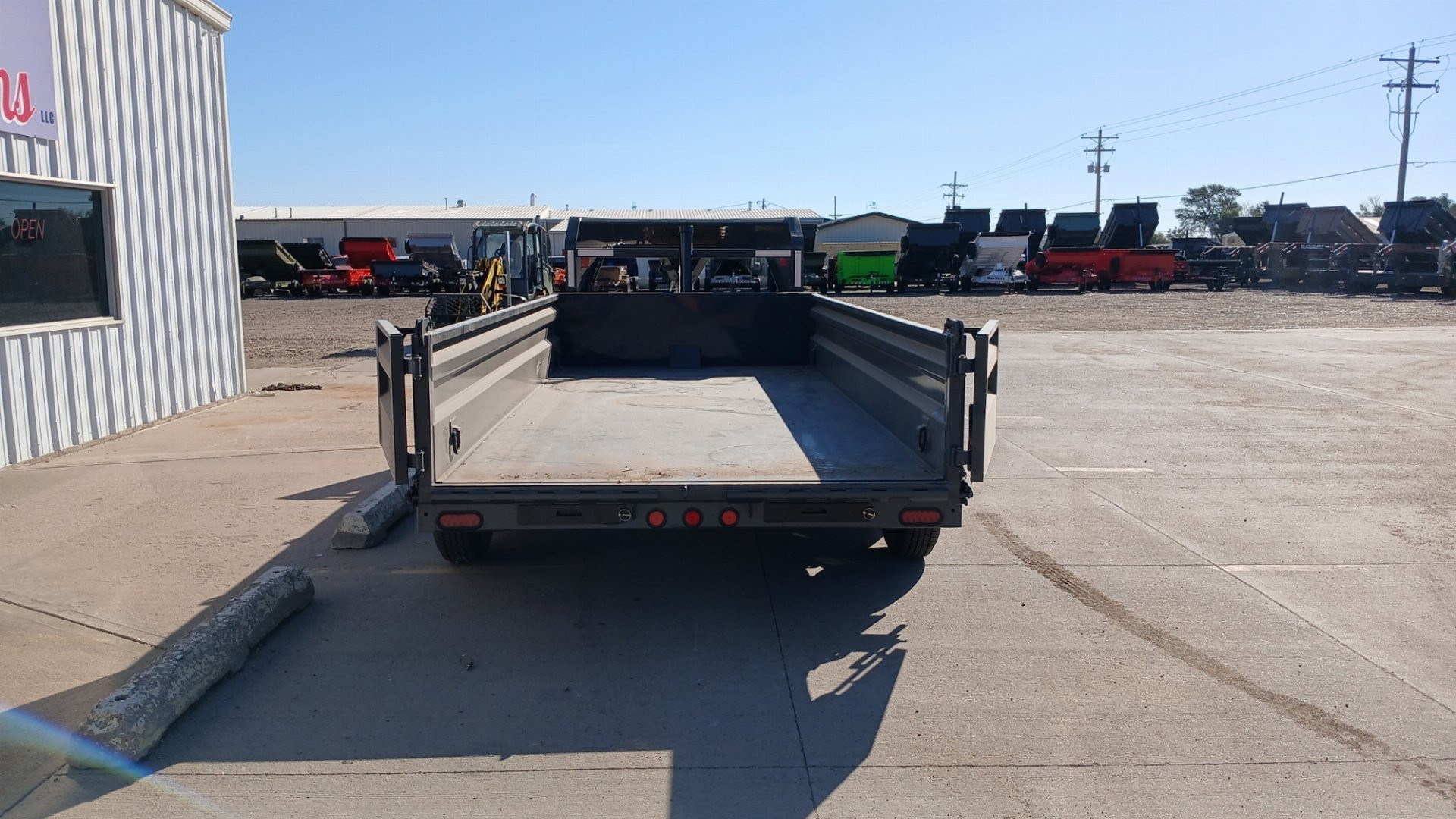 New 2025 Buckshot MFG TGLP216 Dump Trailer