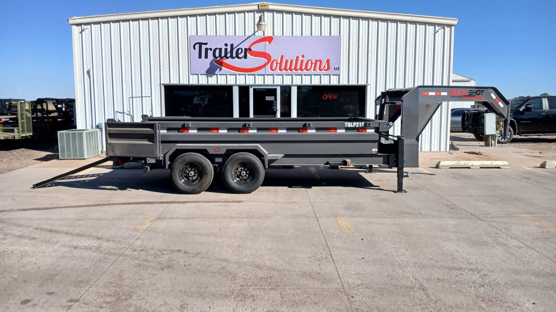 New 2025 Buckshot MFG TGLP216 Dump Trailer