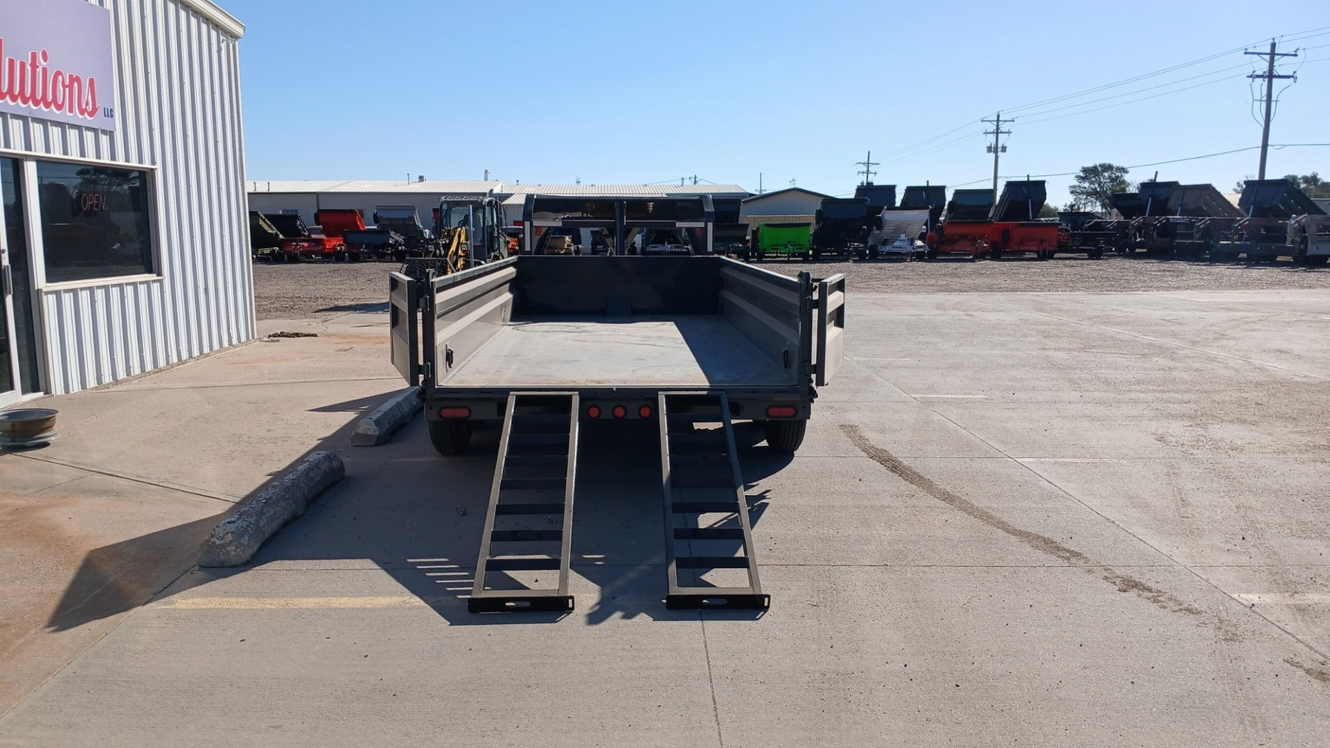 New 2025 Buckshot MFG TGLP216 Dump Trailer