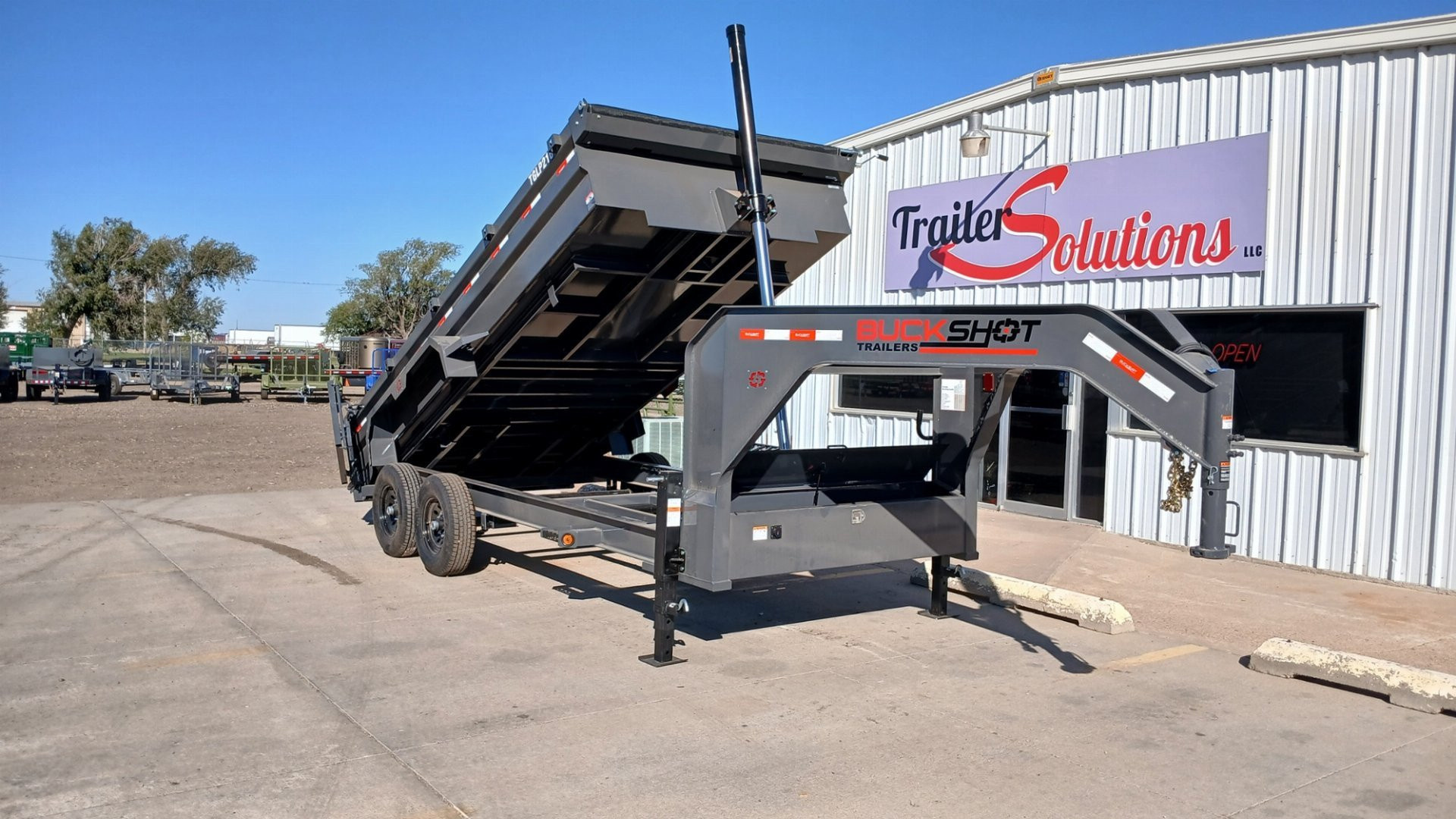 New 2025 Buckshot MFG TGLP216 Dump Trailer