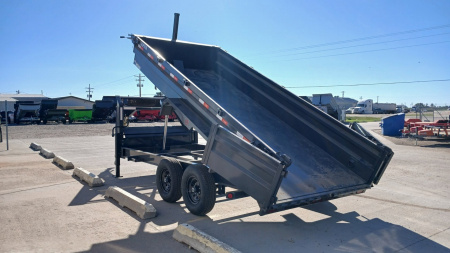 New 2025 Buckshot MFG TGLP216 Dump Trailer