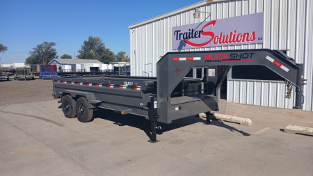New 2025 Buckshot MFG TGLP216 Dump Trailer