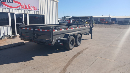 New 2025 Buckshot MFG TGLP216 Dump Trailer