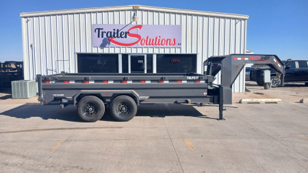 New 2025 Buckshot MFG TGLP216 Dump Trailer