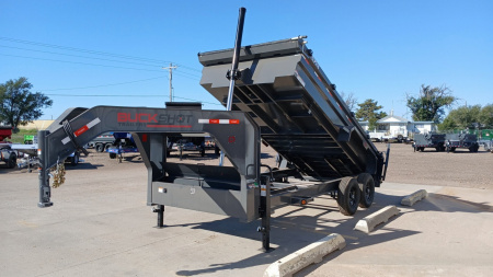 New 2025 Buckshot MFG TGLP216 Dump Trailer