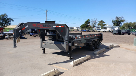 New 2025 Buckshot MFG TGLP216 Dump Trailer