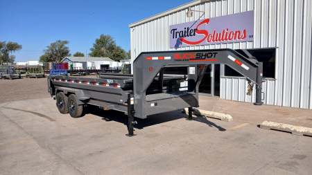New 2025 Buckshot MFG TGLP216 Dump Trailer