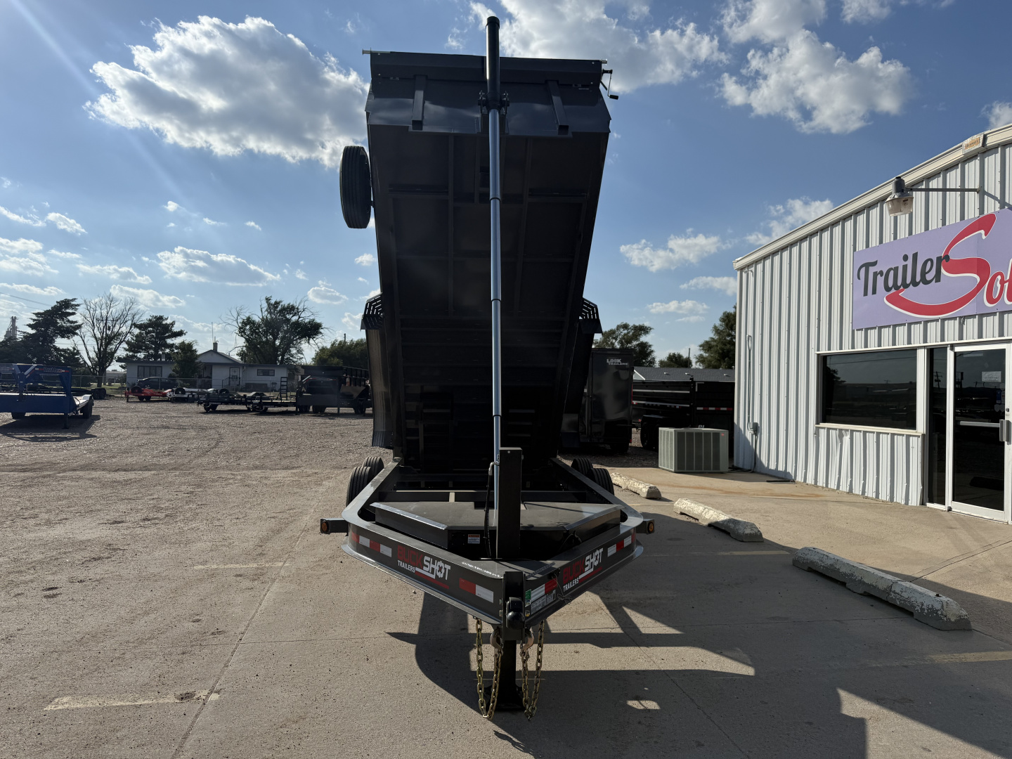 New 2026 Buckshot MFG 16' X 83" X 48" With 8K Axles and Hydraulic Jack Dump Trailer