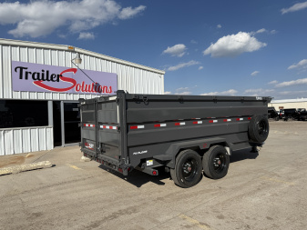 New 2026 Buckshot MFG 16' X 83" X 48" With 8K Axles and Hydraulic Jack Dump Trailer