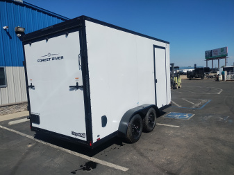 New 2025 Cargo King 7'x14'x7' V-Nose Cargo / Enclosed Trailer