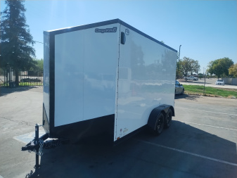 New 2025 Cargo King 7'x14'x7' V-Nose Cargo / Enclosed Trailer