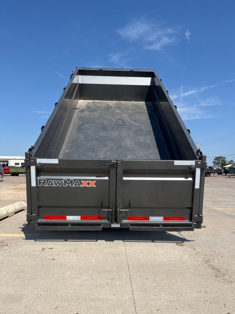 New 2026 RawMaxx 14' x 83" x 32" Kinght Dump Trailer