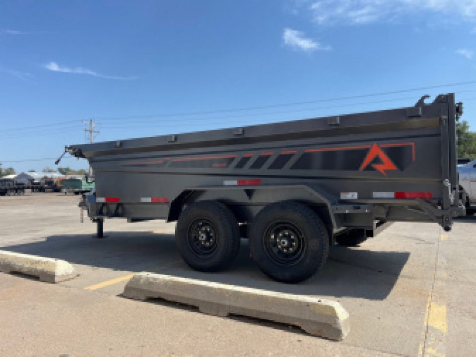 New 2026 RawMaxx 14' x 83" x 32" Kinght Dump Trailer