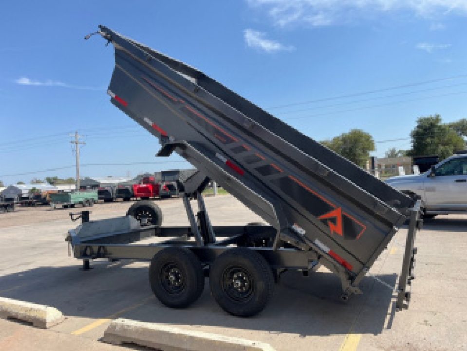 New 2026 RawMaxx 14' x 83" x 32" Kinght Dump Trailer