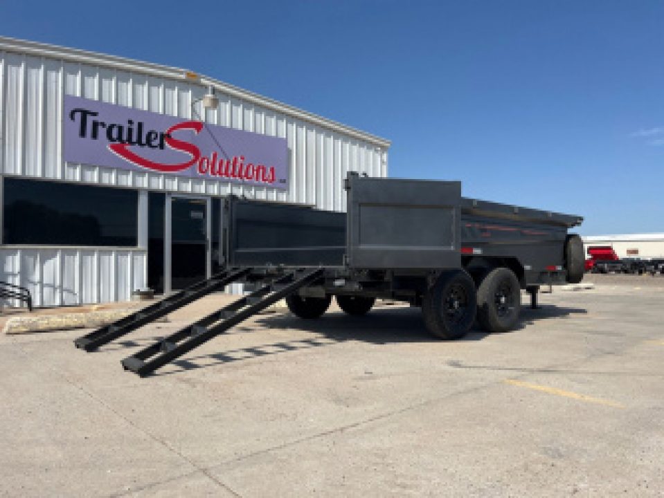 New 2026 RawMaxx 14' x 83" x 32" Kinght Dump Trailer
