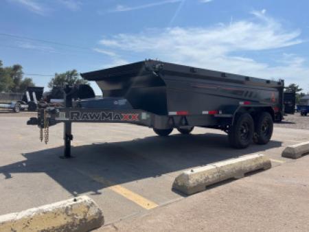 New 2026 RawMaxx 14' x 83" x 32" Kinght Dump Trailer