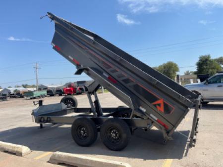 New 2026 RawMaxx 14' x 83" x 32" Kinght Dump Trailer