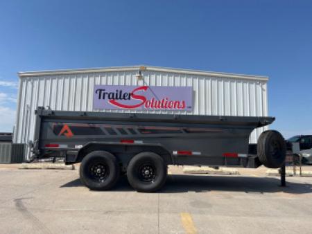New 2026 RawMaxx 14' x 83" x 32" Kinght Dump Trailer
