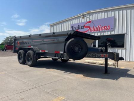 New 2026 RawMaxx 14' x 83" x 32" Kinght Dump Trailer