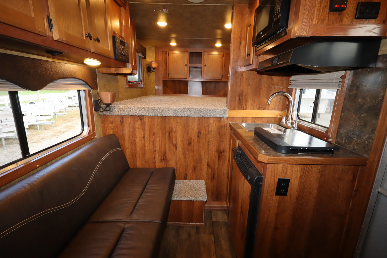 Used 2017 Lakota Stock/Combo LQ Horse Trailer