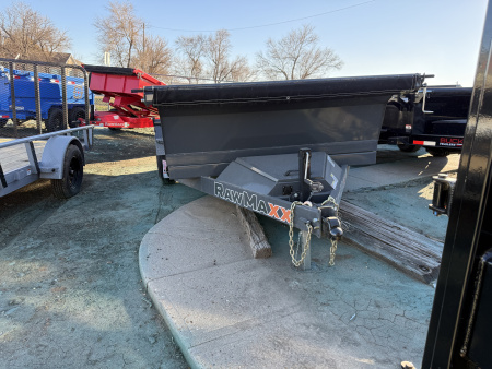 New 2026 RawMaxx 14' x 83" x 24" Dump Trailer