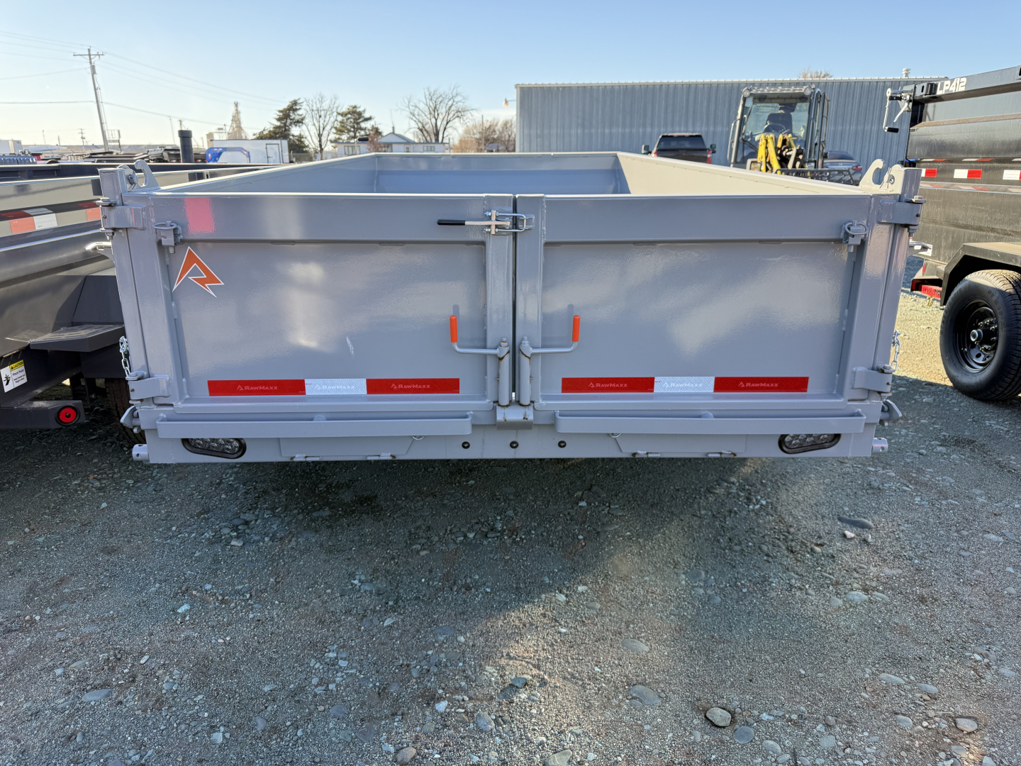 New 2026 RawMaxx 14' x 83" x 24" Dump Trailer