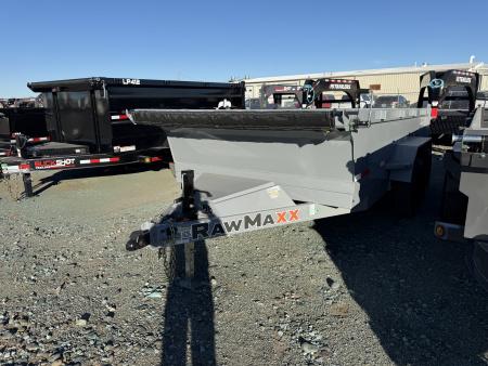 New 2026 RawMaxx 14' x 83" x 24" Dump Trailer