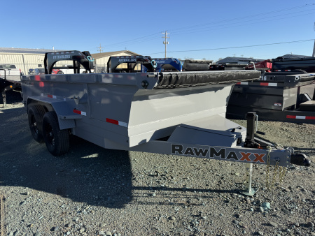 New 2026 RawMaxx 14' x 83" x 24" Dump Trailer