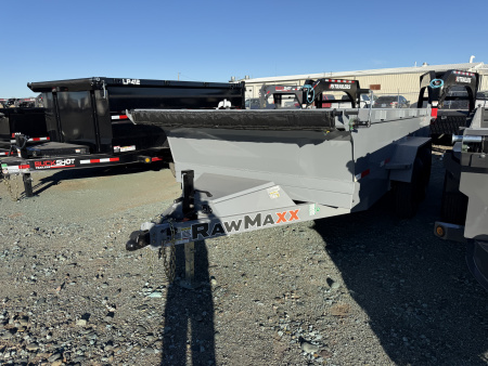 New 2026 RawMaxx 14' x 83" x 24" Dump Trailer