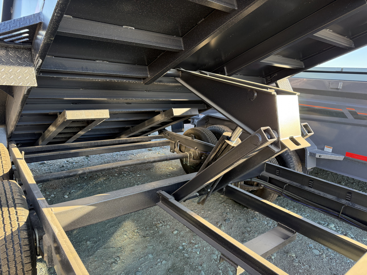 New 2026 RawMaxx 14' x 83" x 24" Dump Trailer