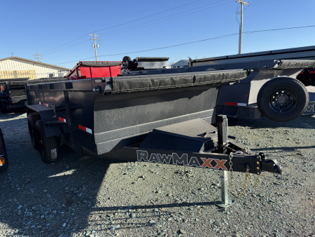 New 2026 RawMaxx 14' x 83" x 24" Dump Trailer