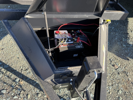 New 2026 RawMaxx 14' x 83" x 24" Dump Trailer