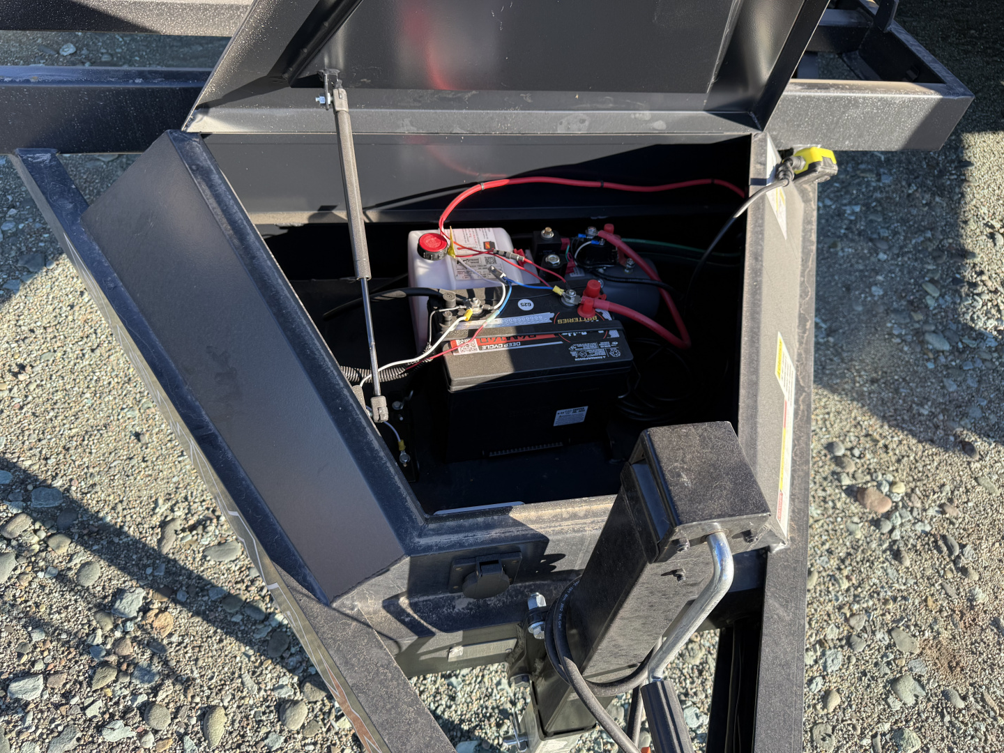 New 2026 RawMaxx 14' x 83" x 24" Dump Trailer