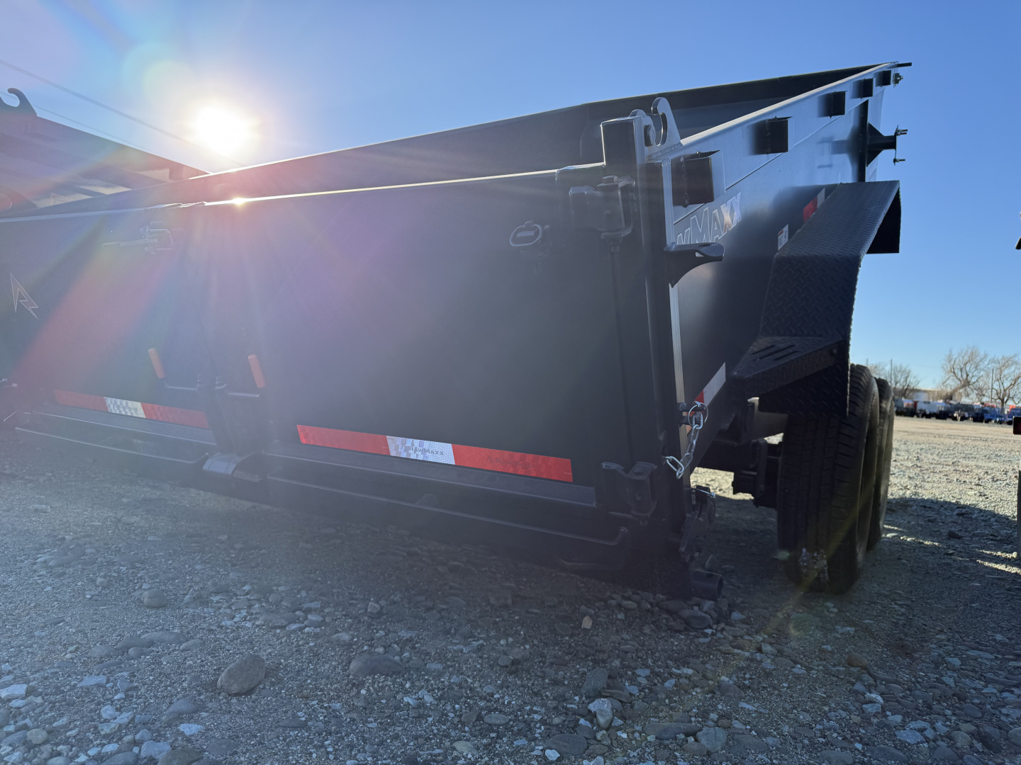 New 2026 RawMaxx 14' x 83" x 24" Dump Trailer