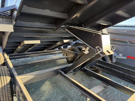 New 2026 RawMaxx 14' x 83" x 24" Dump Trailer