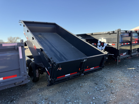 New 2026 RawMaxx 14' x 83" x 24" Dump Trailer