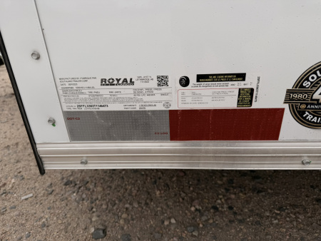 New 2026 Royal Cargo Trailers 8-16-1.5V Enclosed 10K